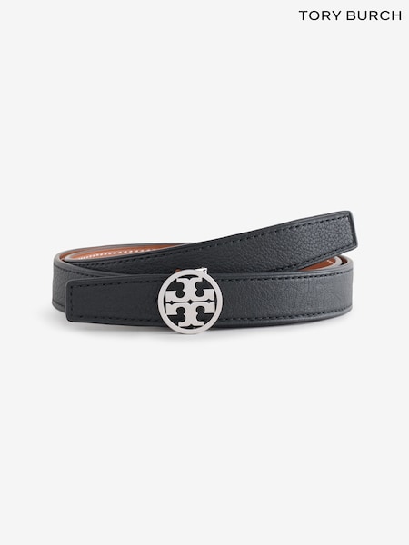Tory Burch Black 1" Miller Reversible Belt (G13246) | €275