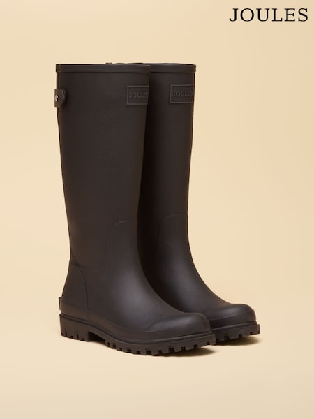 Black - Regular Joules Tall Welly