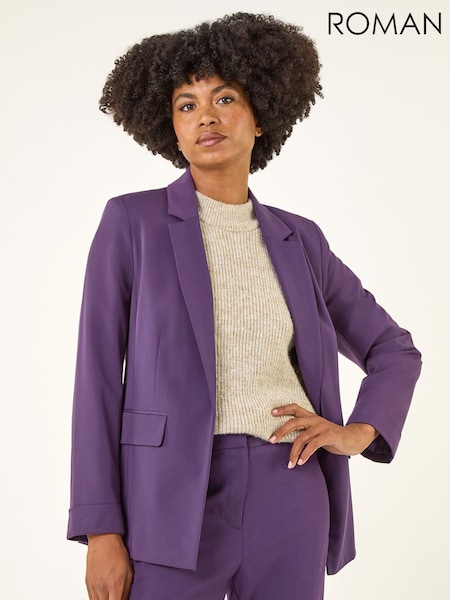 Roxa - Roman Tailored Collar & Revere Blazer (G13865) | R$ 665