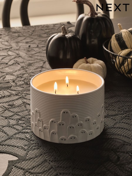 Ghost Ceramic 3 Wick Candle