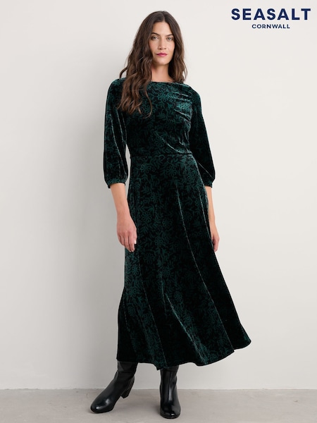 Seasalt Cornwall Green Oak Cottage Dress (G14152) | €114