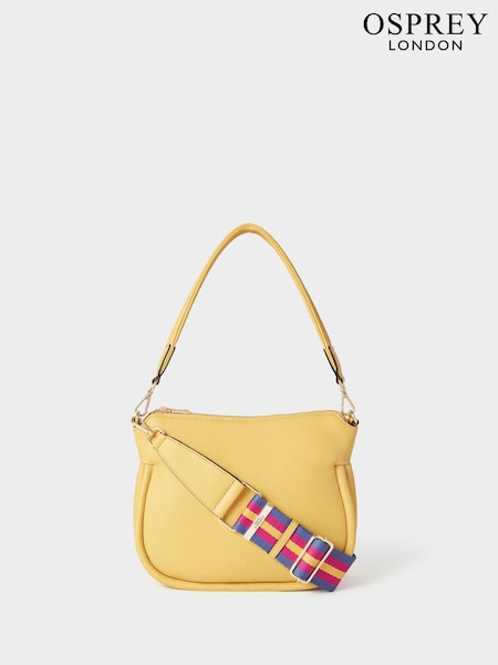 Osprey London Yellow The Hendrix Leather Shoulder Bag (G14682) | R$ 1.530