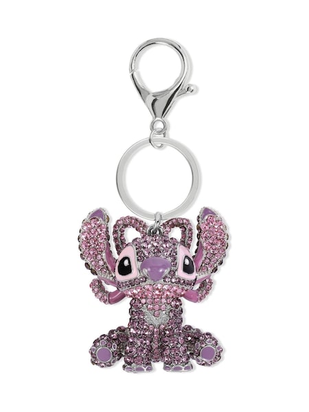 Peers Hardy Silver 3D Stone Set Angel Key Chain (G14804) | €32