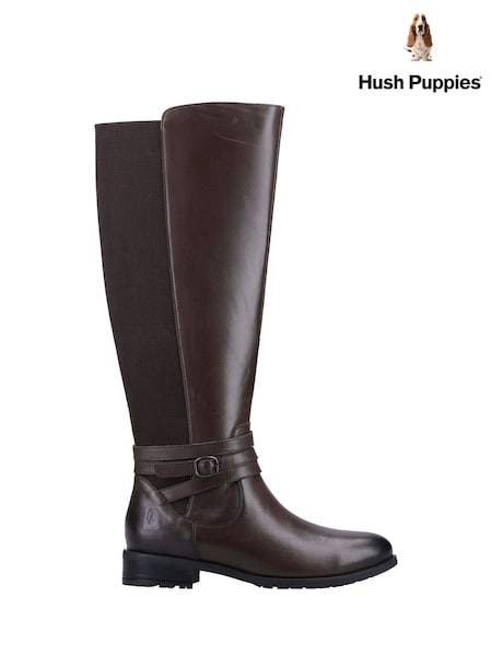 Hush Puppies Vanessa Calf Brown Boots (G15204) | R$ 940