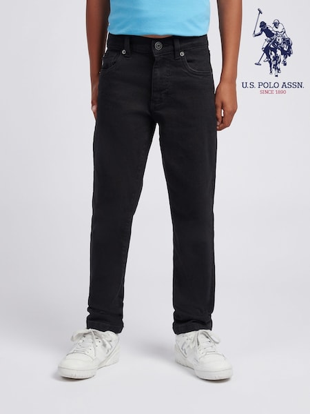 U.S. Polo Assn. Black Classic Fit Jeans (G15211) | 148 QAR - 178 QAR