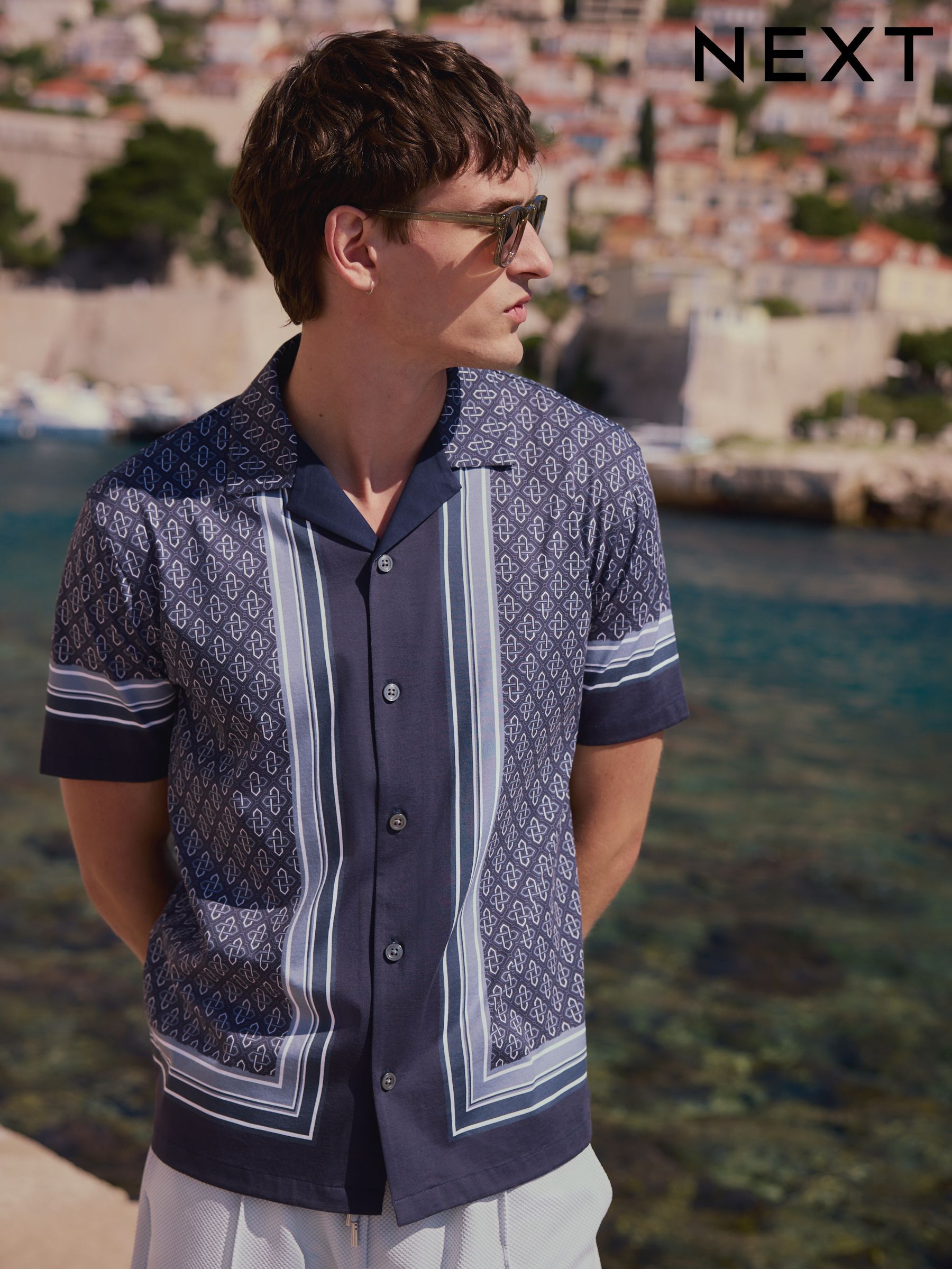 Mens Geometric Shirts | Casual & Formal Geometric Shirts | Next
