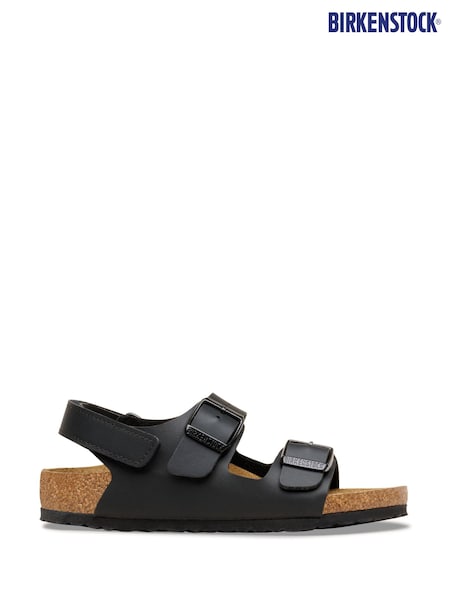 Black - Birkenstock Milano Flor Sandals