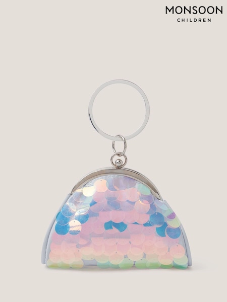 Monsoon Blue Sequin Bangle Bag (G15618) | €27