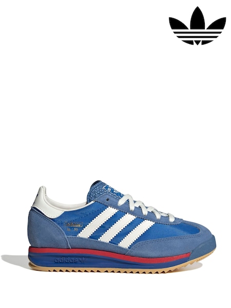 Azul/blanco - adidas Originals SL 72 RS Junior Trainers (G15678) | 71 €