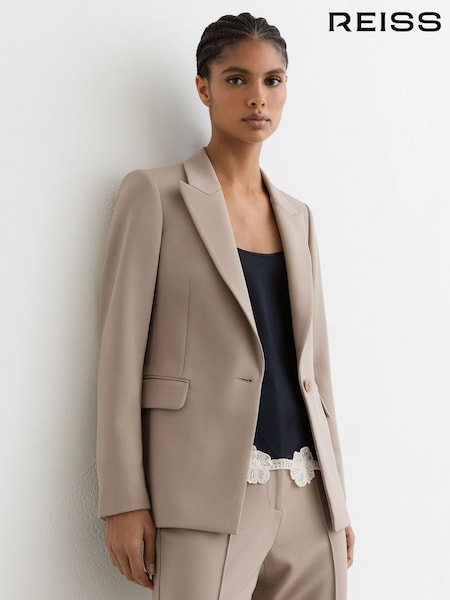 Reiss Gabi Tailored Single Breasted Suit Blazer (G15767) | ‏1,426 د.إ.‏