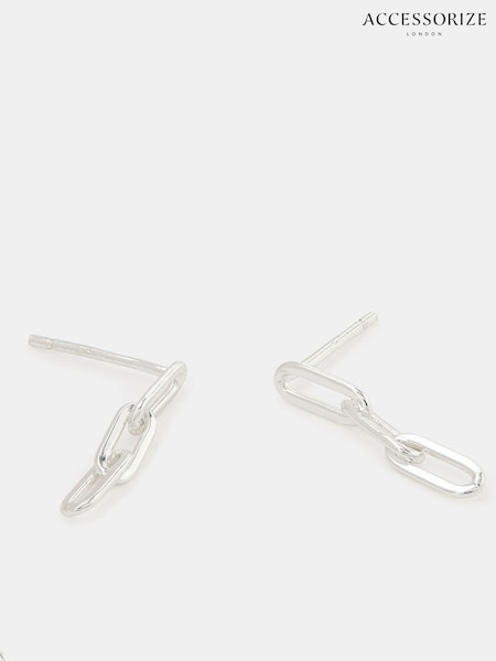 Accessorize Sterling Chain Drop Earrings (G15913) | 31 €