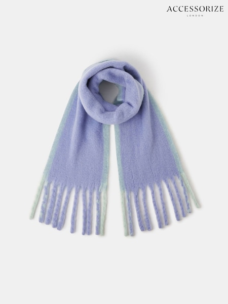 Accessorize Blue Super Soft Two Tone Scarf (G15917) | €33