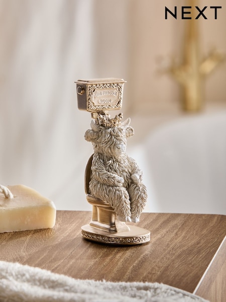 Glam Hamish The Highland Cow Ornament