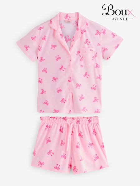 Boux Avenue Stripe Christmas Shortie Pyjamas (G15980) | €45