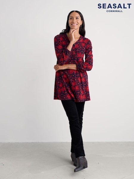 Seasalt Cornwall Red Peg Loom Tunic (G16059) | 291 QAR