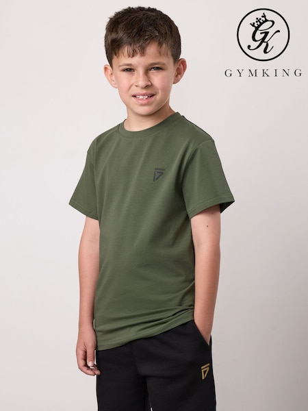 Gym King Green Kids Fight Division T-Shirt (G16493) | 114 QAR