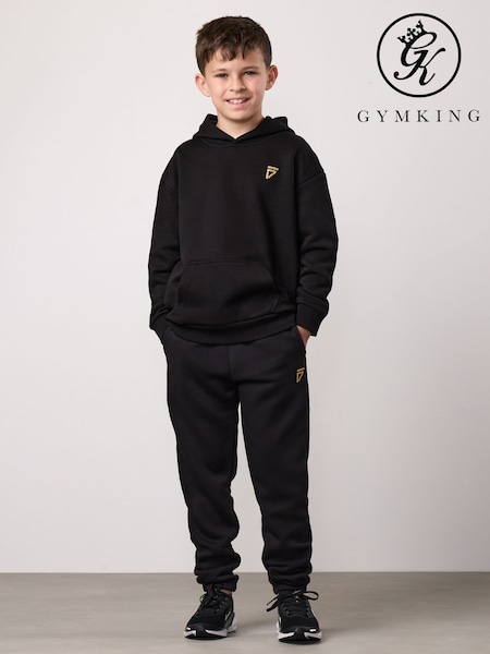 Gym King Black Kids Fight Division Hoodie (G16498) | €53