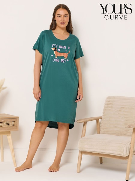 Yours Curve Long Day Dipped Back Nightdress (G16956) | 28 €
