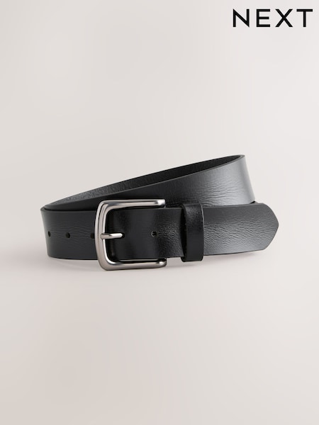 أسود - Casual Leather Belt (G16975) | ‏96 د.إ.‏
