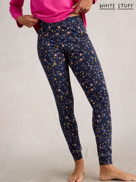 White Stuff Blue Selena Jersey Pyjamas Leggings (G18320) | €42