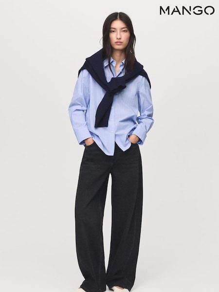 Mango Blue Shirt Regu (G18347) | €40