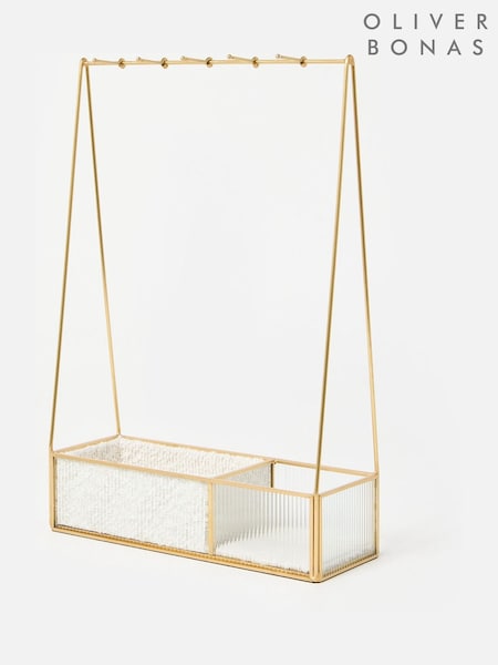 Oliver Bonas Glass Boucle Jewellery Stand (G18359) | € 53