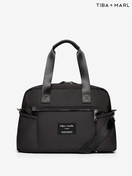 Tiba + Marl Black Phoenix Holdall (G18374) | AED873