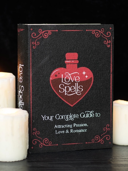 Something Different Black Love Spells Book Storage Box (G18558) | €17.50