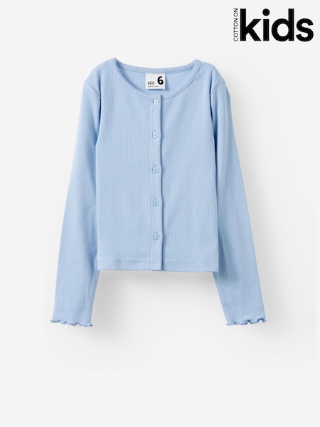 Blau - Cotton On Emma Button Through Long Sleeve Top (G18717) | 23 €