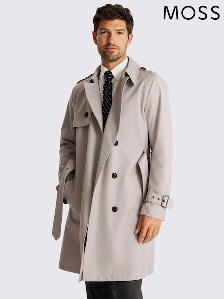 MOSS Natural Trench Coat (G18896) | €352