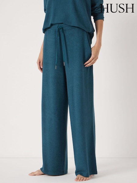 Hush Green Elle Supersoft Wide Leg Joggers (G19106) | €71