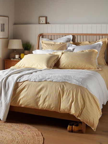 Secret Linen Store Yellow Betsy Stripe Duvet Cover (G19593) | 322 QAR - 569 QAR