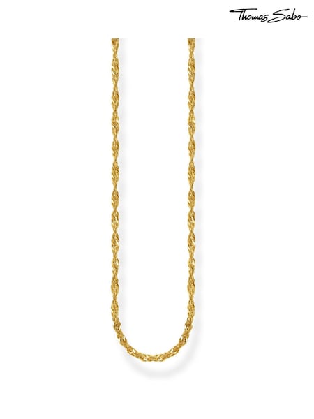 Thomas Sabo Gold Plated Singaporean Necklace (G19621) | €89