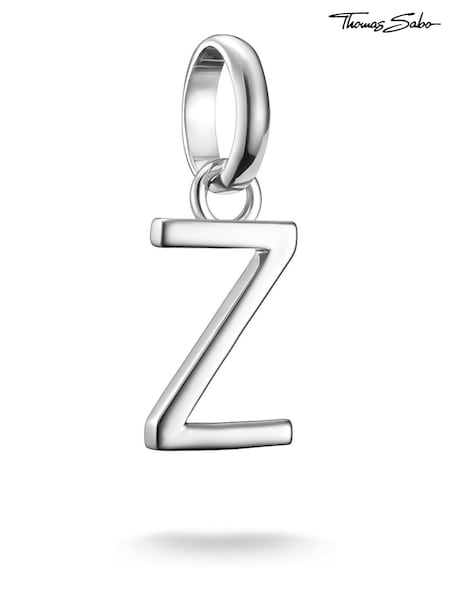 Thomas Sabo Silver Charm Connect Letter Z Pendant (G19647) | €28