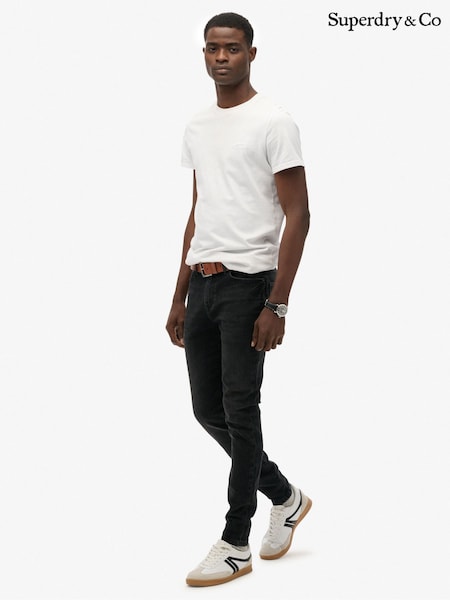 Superdry Black Vintage Skinny Jeans (G19736) | €94