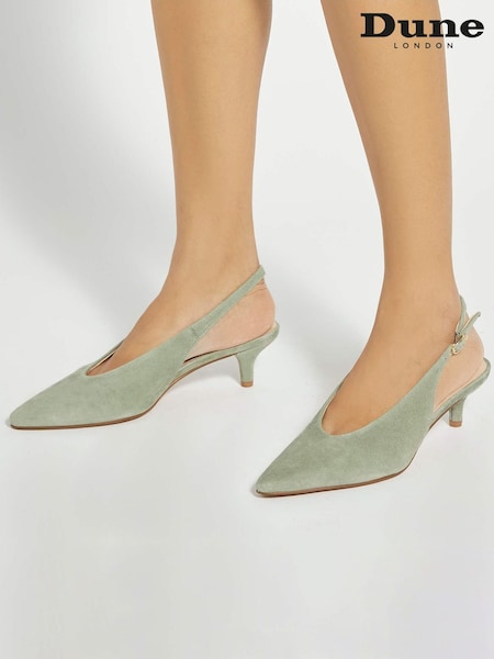 Dune London Green Crediblity Slingbacks (G20051) | AZN 292
