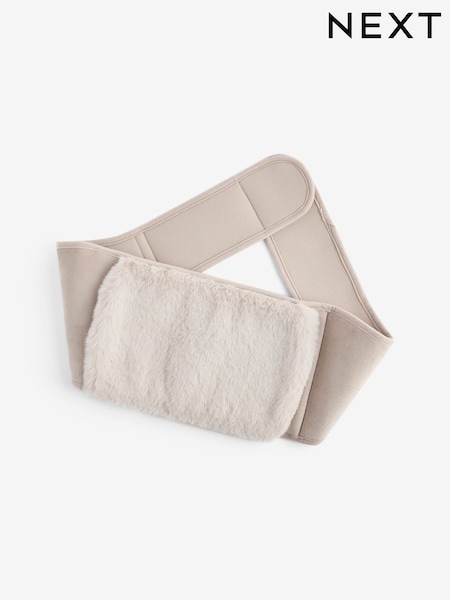 Faux Fur Hot Water Bottle Belt
