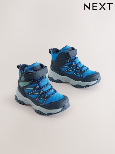 Blue - Waterproof Walking Boots