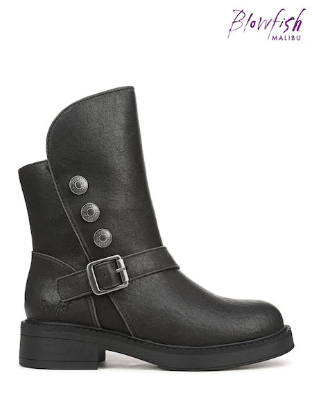 Schwarz - Blowfish Malibu Venice Cozy Biker Boots