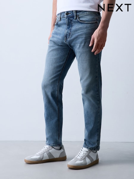 Light Blue - Slim Fit Motion Flex Jeans