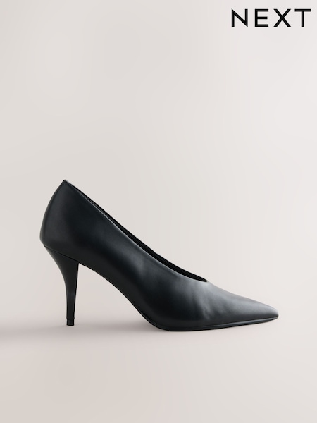 黑色 - Forever Comfort® Highcut Court Heels