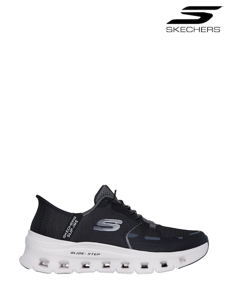 Black/White - Skechers Glide Step Pro Trainers