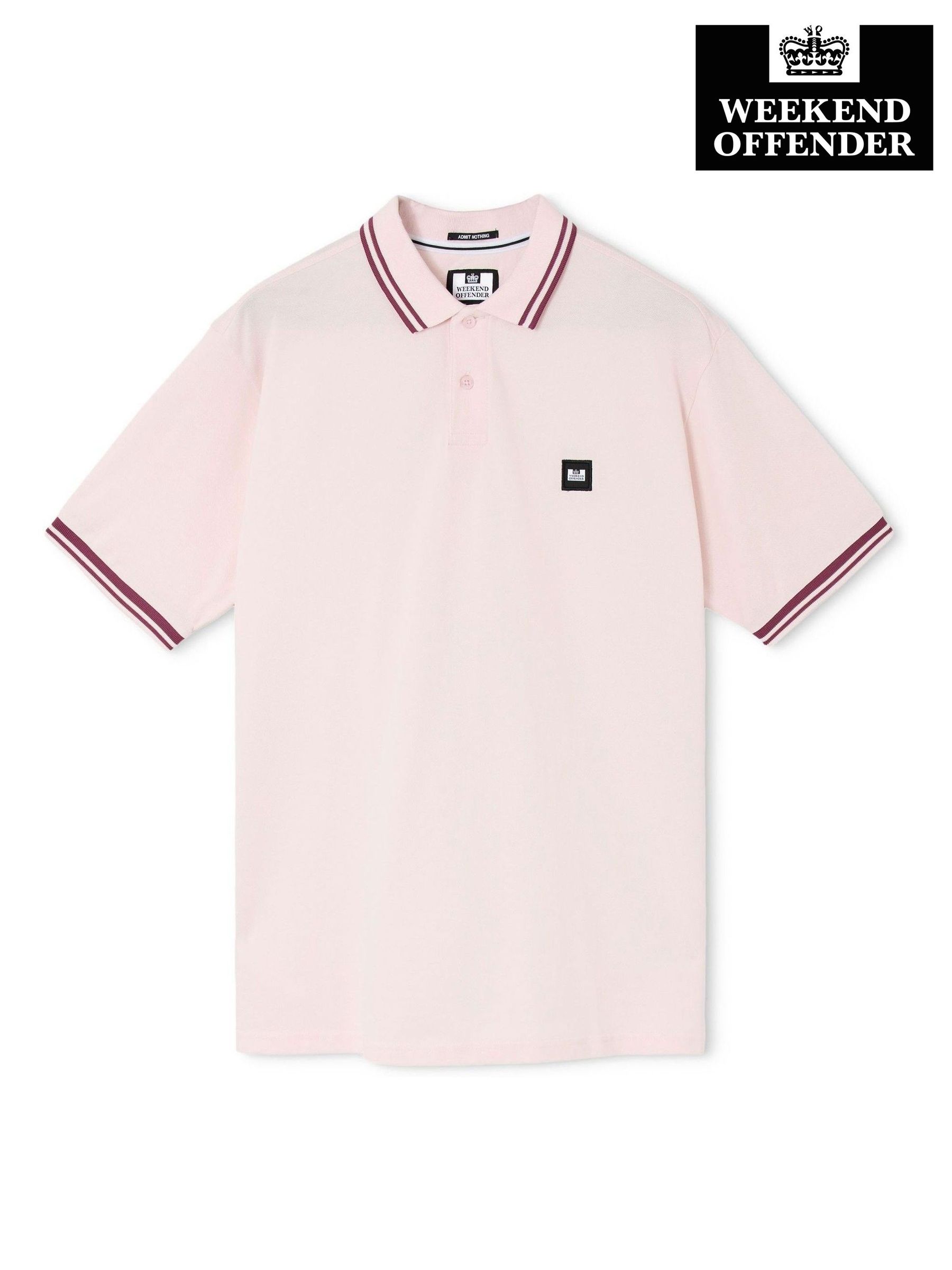 Buy Men's Polo Shirts Weekend Offender Short Sleeve Online | Next