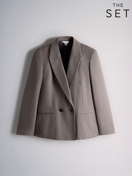 Gris - Blazer The Set Habillé