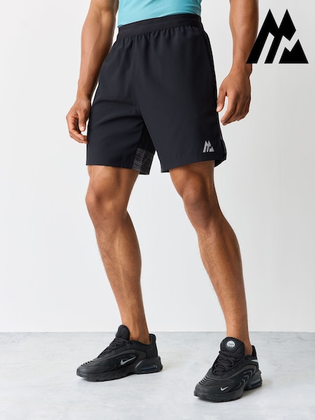 Black - Regular Montirex Trail Panel 2.0 Shorts