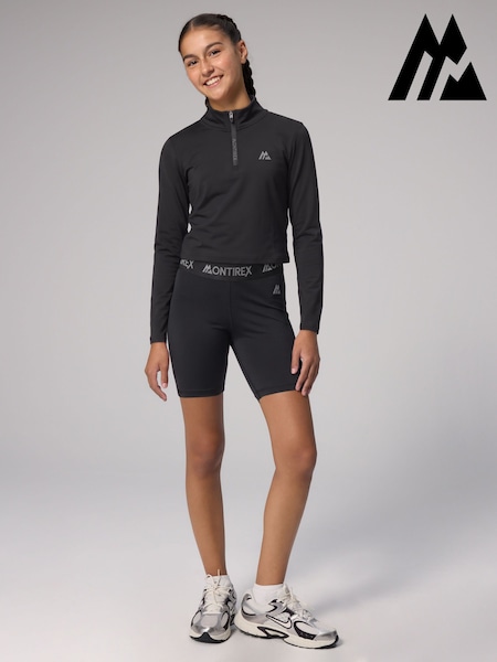 Black - Montirex Icon Cycling Shorts