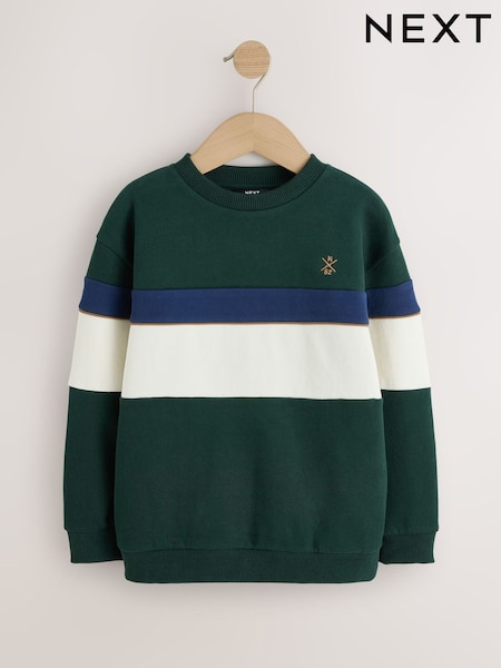 Green - Crew Neck Sweatshirt (3-16yrs)