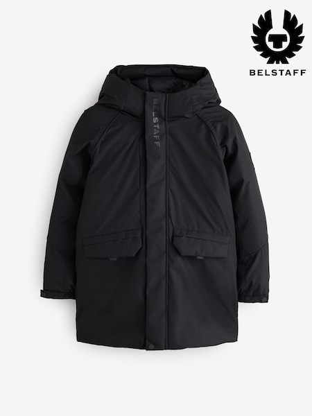Black - Belstaff Parka Coat