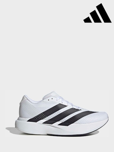 أبيض/أسود - Regular Adidas Adizero Pacer Trainers