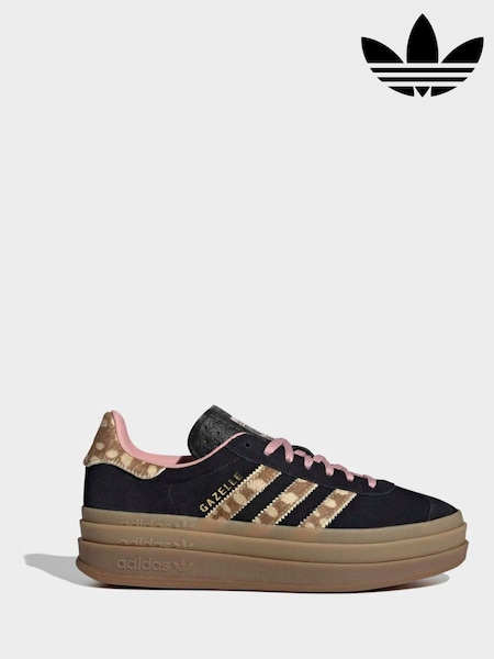 שחור - Adidas Originals נעליים, דגם Gazelle Bold